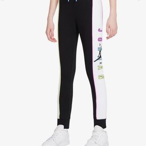 Girls Air Jordan Jumpman Fleece Jogger Sweatpants  Medium  NWT